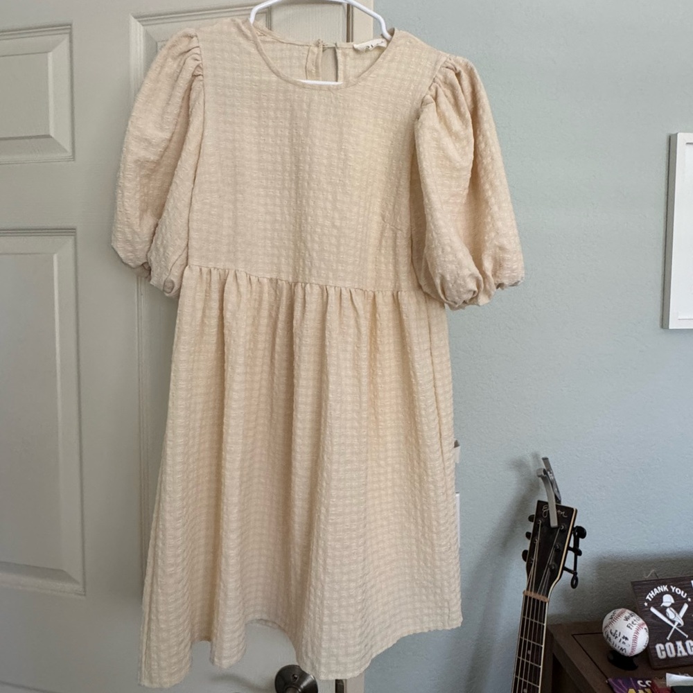 Solai the label puff sleeve dress